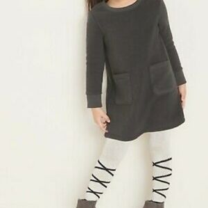 Old Navy toddler girl Fleece pullover dress size 3T.